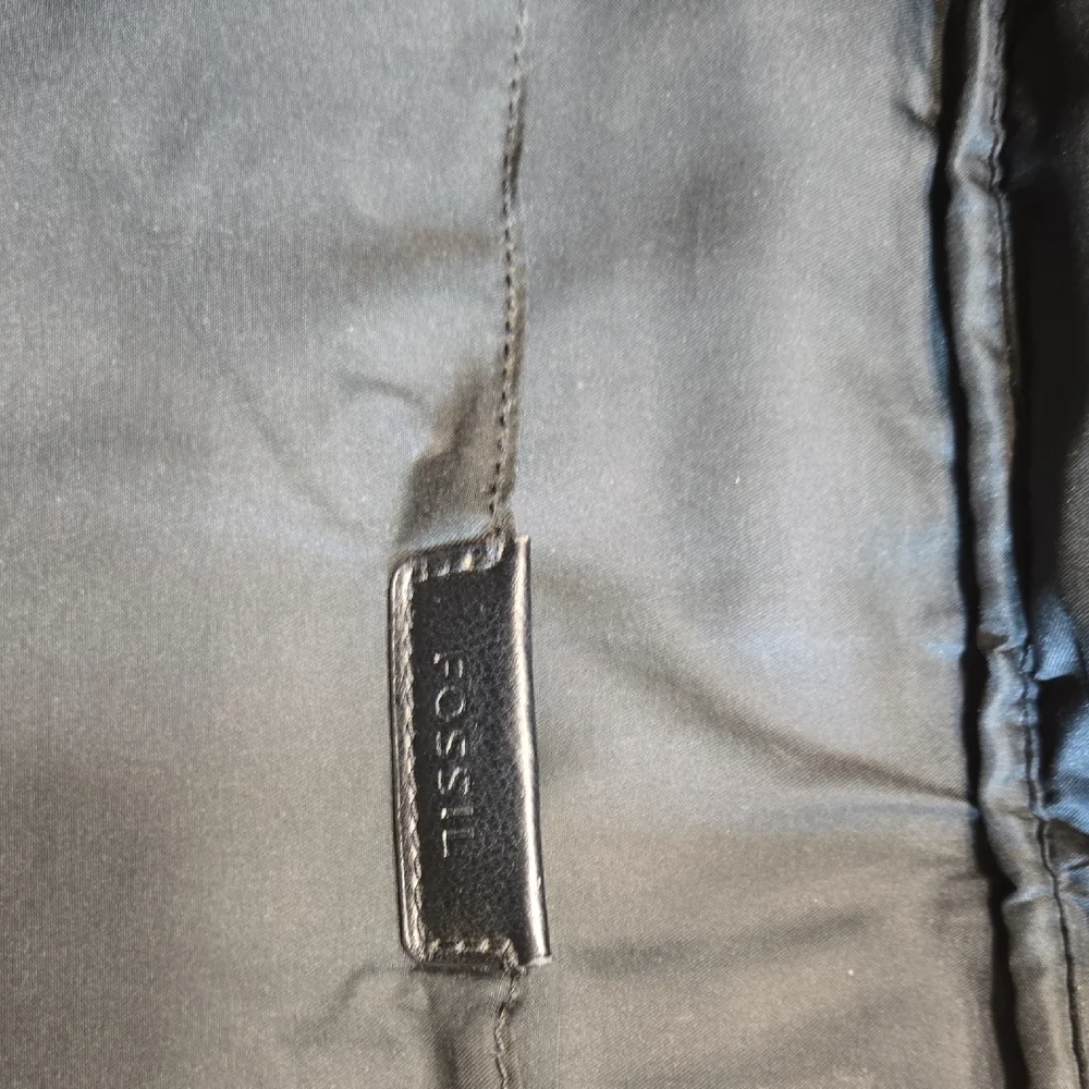 Fossil Blue and Black Laptop Bag